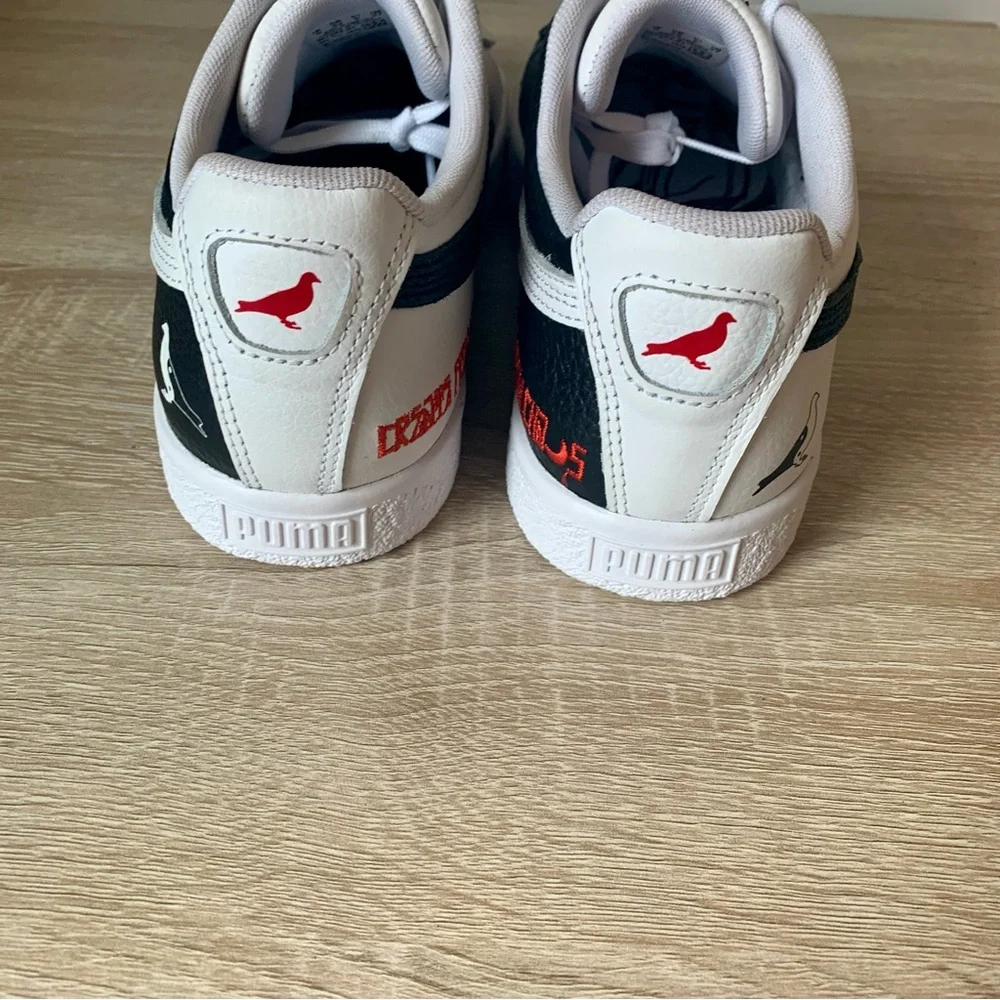 PUMA Clyde x Jeff Staple "Create from Chaos Black & White Sneakers NEW - Picture 7 of 11